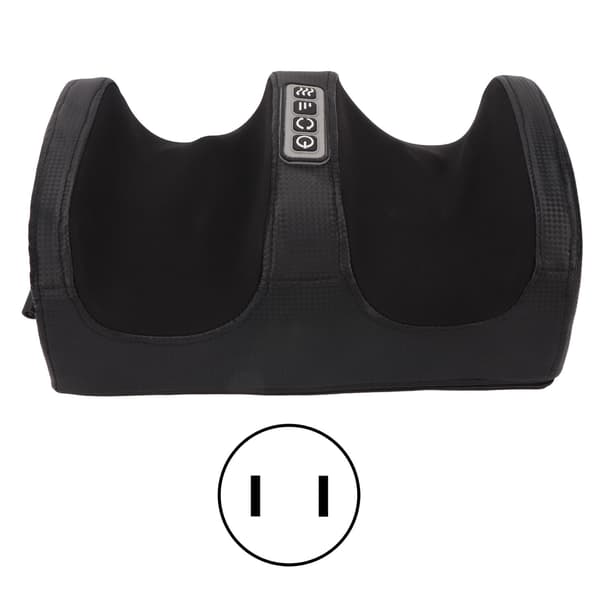 Fodmassagemaskine Shiatsu Deep Tissue Varmeterapi Elektrisk fodmassager 100‑240V US-stik