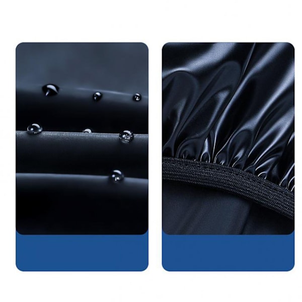 Regnstövelskydd Halkbeständigt lättviktsgradientbokstäver design PVC vattentät skoskydd med reflektor XL (40-41)