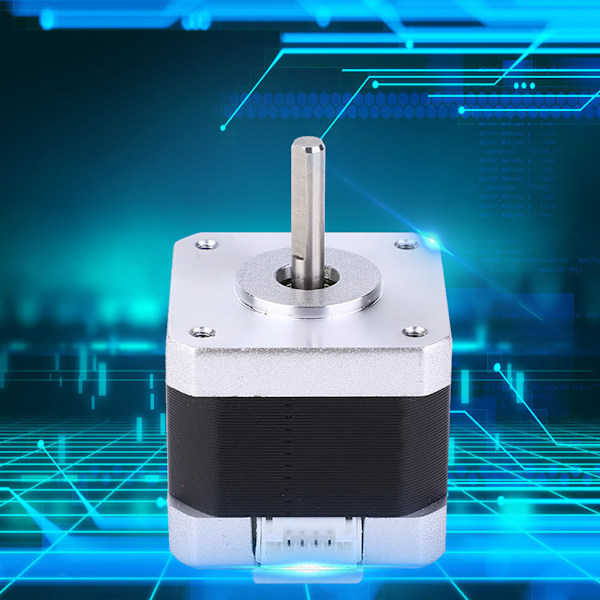Nema17 askelmoottori 2-vaiheinen 1,8° Miniatyyri 42 askelmoottori 3,6V 1,5A XH-2,54 kaapeli Hopea