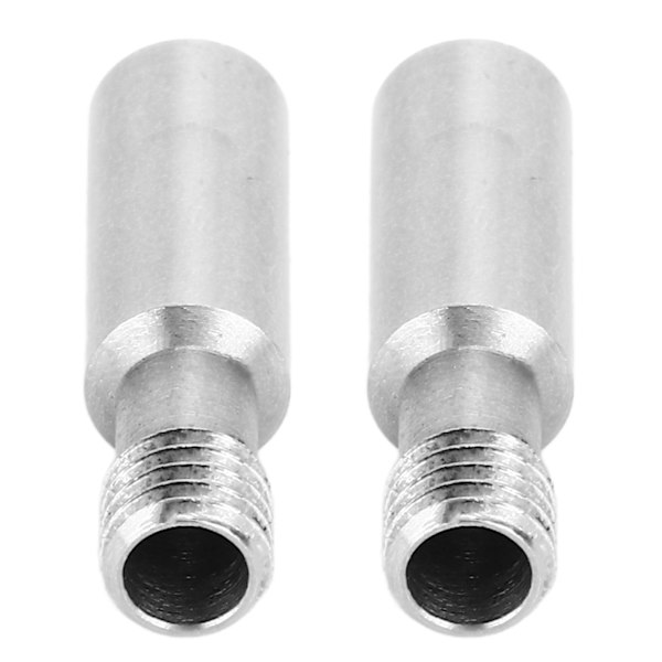 2 stk Heatbreak Tube 303 Rustfrit Stål Matarrør Hals 3D-printer Dele CNC Finish