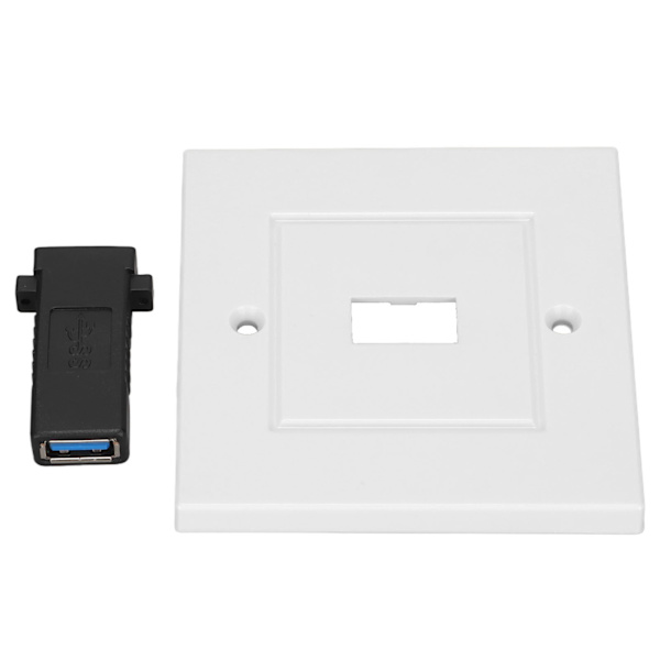 USB 3.0 -pistoroseta seinälevy Nopea lataus pistoroseta Etupaneeli kotiin, toimistoon ja hotelliin