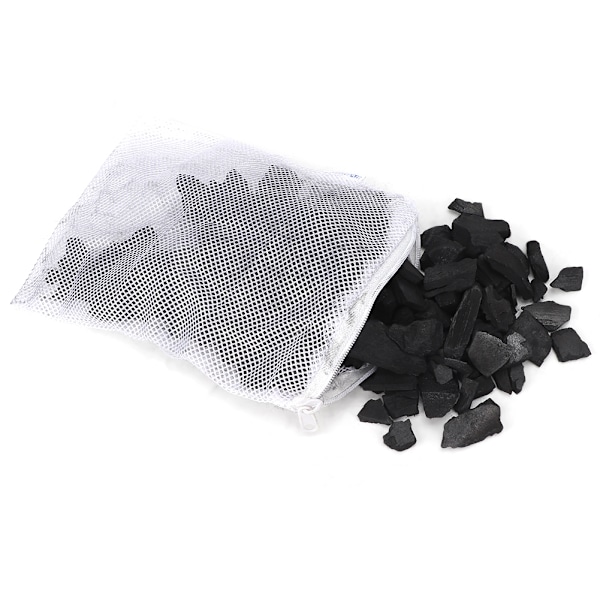 500ml/låda Fish Tank Aquarium Activated Bamboo Charcoal Carbon Purify Filter Deodorizer