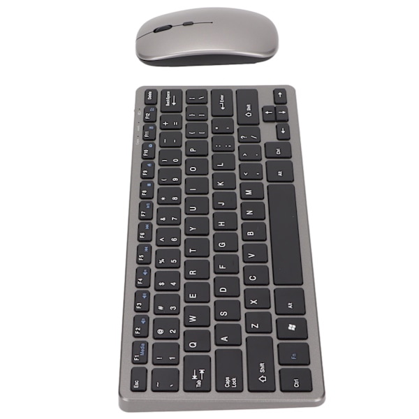 Langaton näppäimistö ja hiiri Combo 2,4 GHz Ladattava akku Säädettävä DPI Ergonomisesti langaton näppäimistö ja hiiri Combo