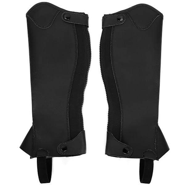 Ridning Half Chap Body Protector Utrustning för barn Superfiberläder Olika storlekarCS