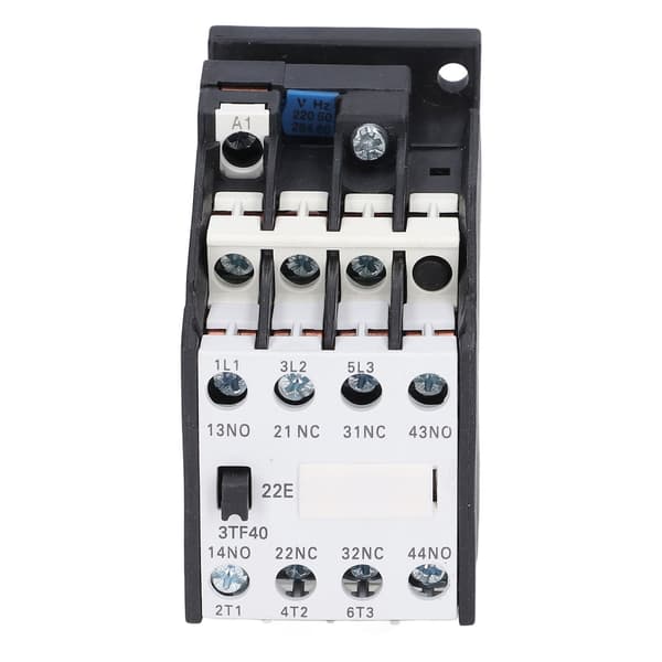 AC Kontaktor Controller 220V 50Hz 9A 2NO+2NC DIN Skinne Tilbehør til Automatisk Kontrol