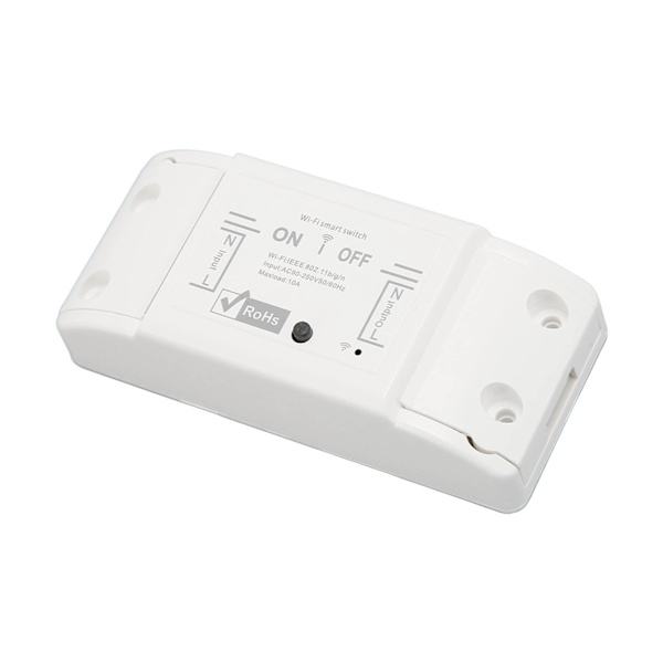 Mini Smart Relay WiFi Switch 8 Grupper Timestyring Brandklasse V0 Trådløs Lys Fjernbetjening Modul til Tuya APP til ZigBee