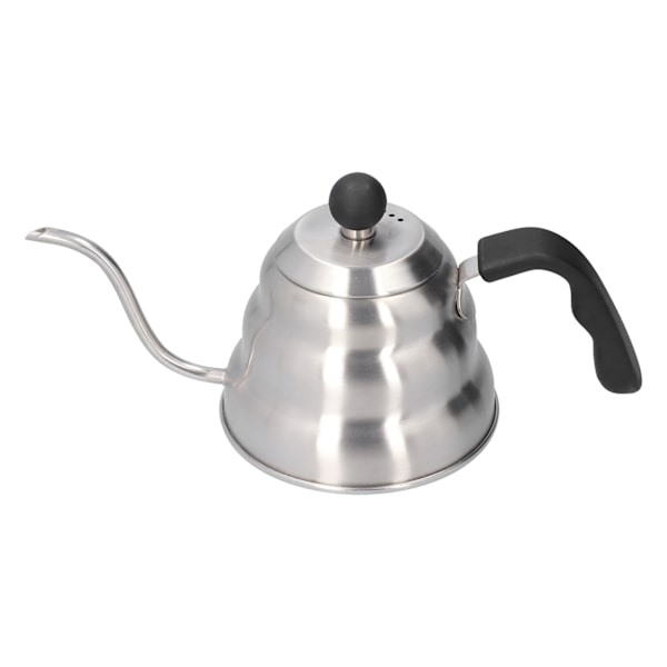 Häll över kaffekokare i rostfritt stål Vintage svanhalspip Kanna Kafferedskap för hem kök1L