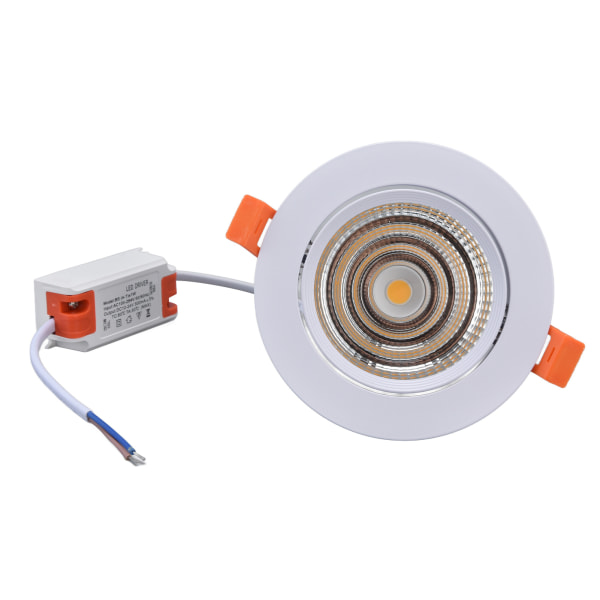 LED indbyggede spotlights Stabilt lys God varmeafledning Antikorrosion Nem at installere LED Downlight 100‑264V