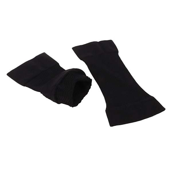 1 par armkompressionsärmar Elastisk bomull Mjuk textur arm slimming wrap-ärmar 480D