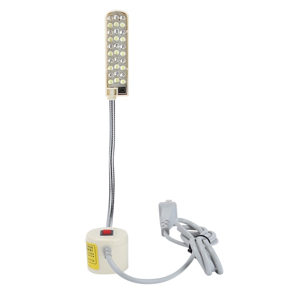 Symaskinslampa 30 pärlor LED 2-färgad ljus industriell ögonskydd Spänning 110-250VUS-kontakt