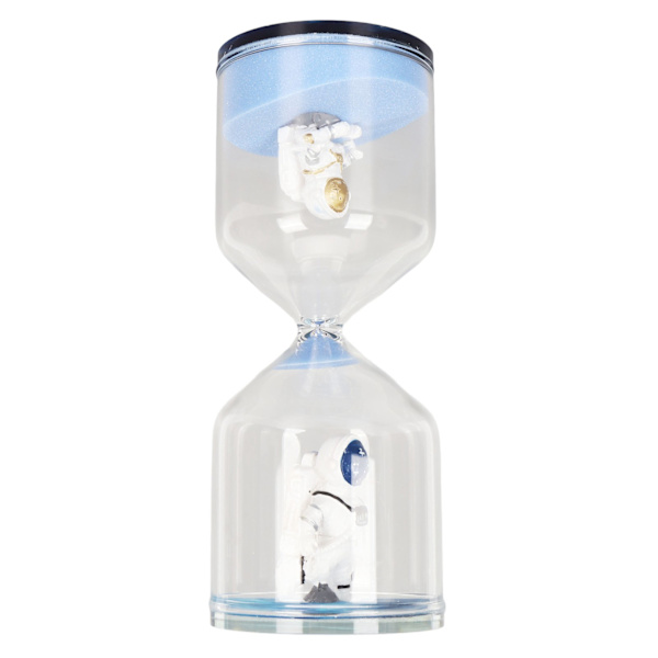 Timglas Timer 30 Minuter Astronaut Ornament Sandglas Timer Sand Klocka för skoluppgifter och matlagning