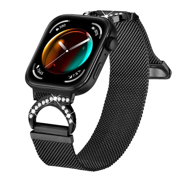 Huawei Fit 3 Milanese klokkerem i rustfritt stål