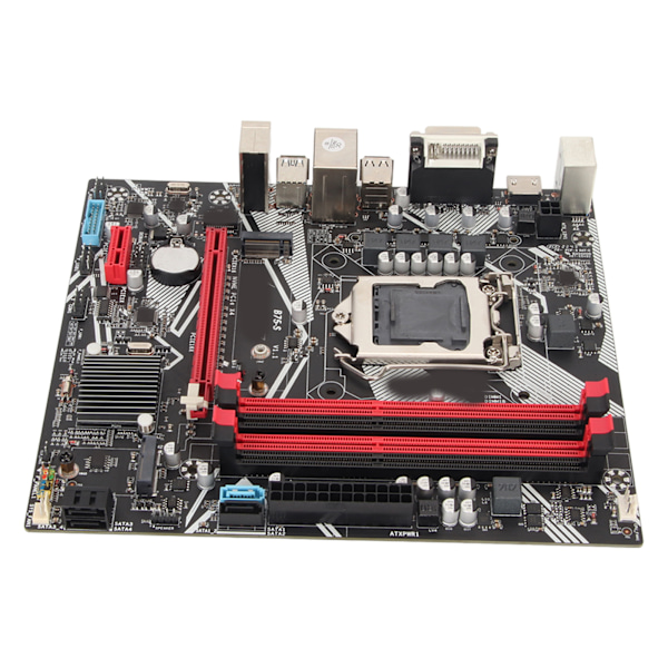 B75 S Mining Moderkort Dual Channel DDR3 LGA1155 Støtter VGA DVI HD Multimedia Interface ATX Moderkort med Gigabit NIC