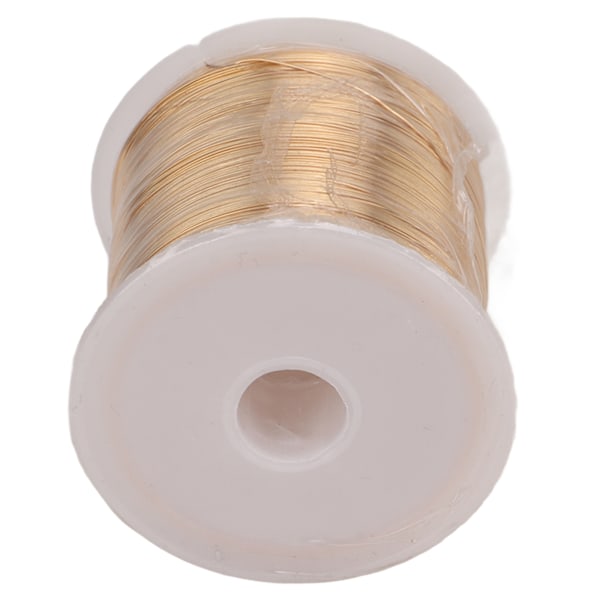 0,3 mm 100 meter Smykke Kobbertråd DIY Håndværk Smykker Strikning Form Wire Wrap Smykker Tråd til Håndværk Guld