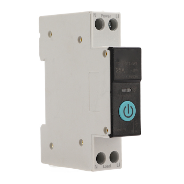 Din Rail effektbrytare Smart WIFI Switch Mobiltelefon Fjärrkontroll 3 Timing Modes för hushållsapparater 25A