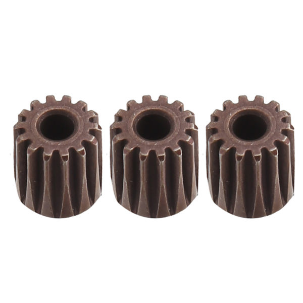 3 kpl timanttipunainen 3,175 mm 48DP 14T moottorin vaihteisto 1/10 RC-autolle harjattomaan / harjattuun moottoriin