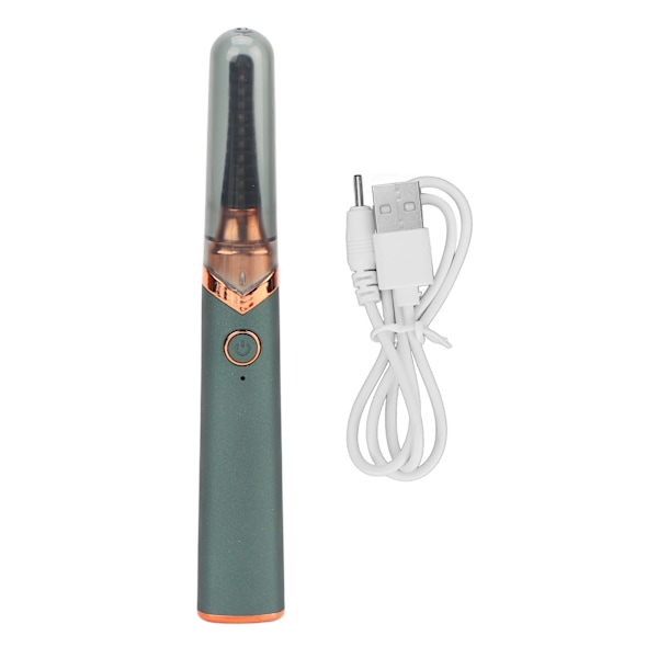 Sähköinen ripsentaivutin USB-lataus pitkäkestoinen lämmitetty ripsentaivutin nopeaan lämmitykseen vihreä