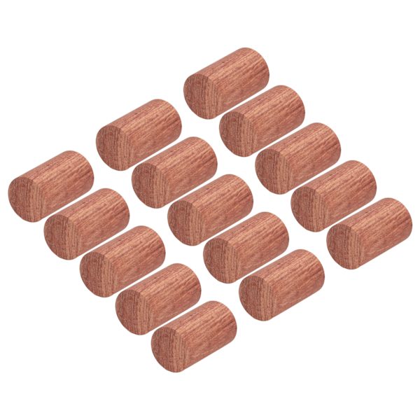 【NX】15 st trä eterisk olja diffusor rosenträ bärbar mini rund aromaterapi diffusor