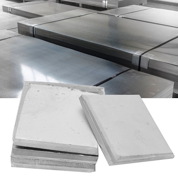 1 kg fyrkantig form med hög renhet 99,98 % metallnickelplåt för galvanisering