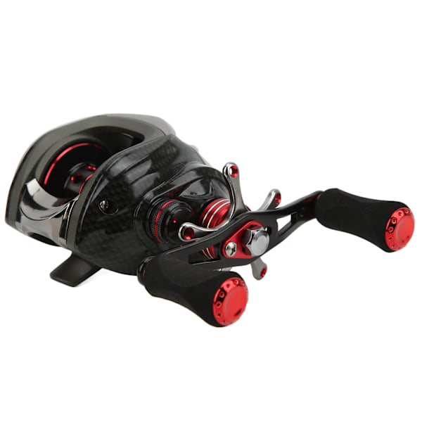 Baitcasting Rullar Metall 18+1BB 6.3:1 Växel Förhållande Hög Hastighet Fiske Rulle Långkastande för Fiske Tillbehör HJB200‑2 Höger Hand