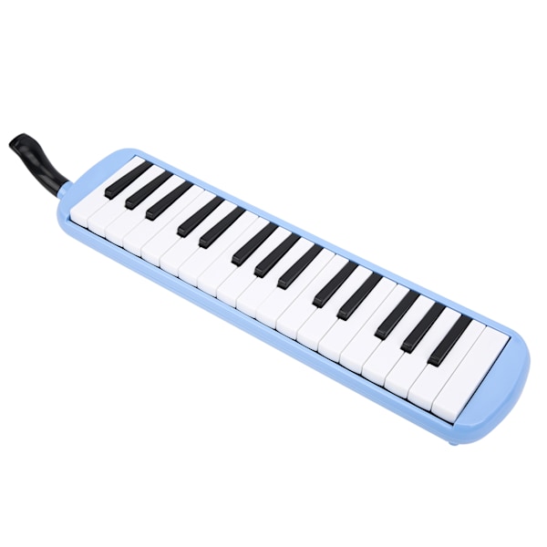 Melodica 32 Key ABS Wind Black and White Keyboard Instrument för nybörjare Musik Training Kit