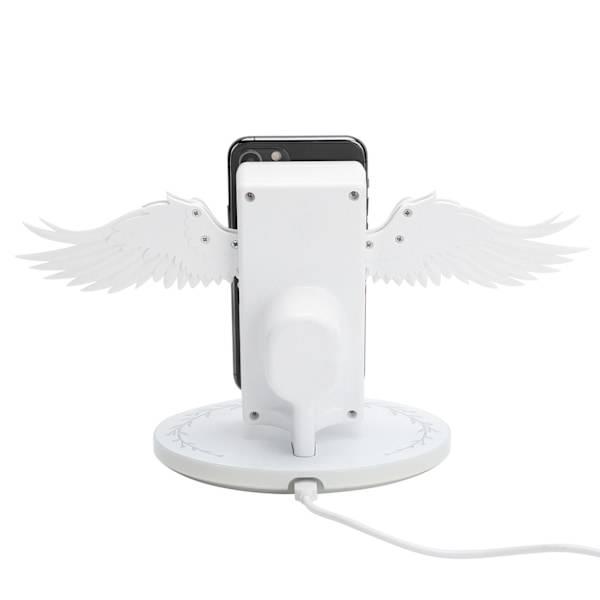 10W Trådløs lader Angel Wing Style Hurtiglading for mobiltelefon Universal for kontor og hjem