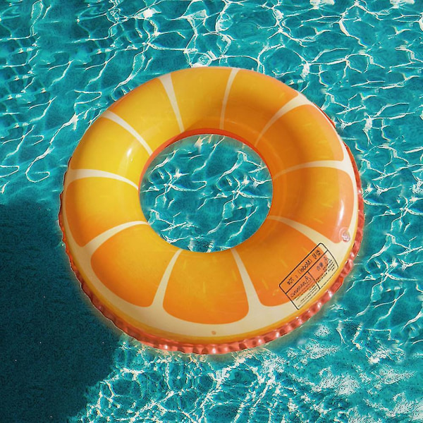 Fruit Pool Float, oransje sitron svømmering, oppblåsbar svømmering for barn Style 2