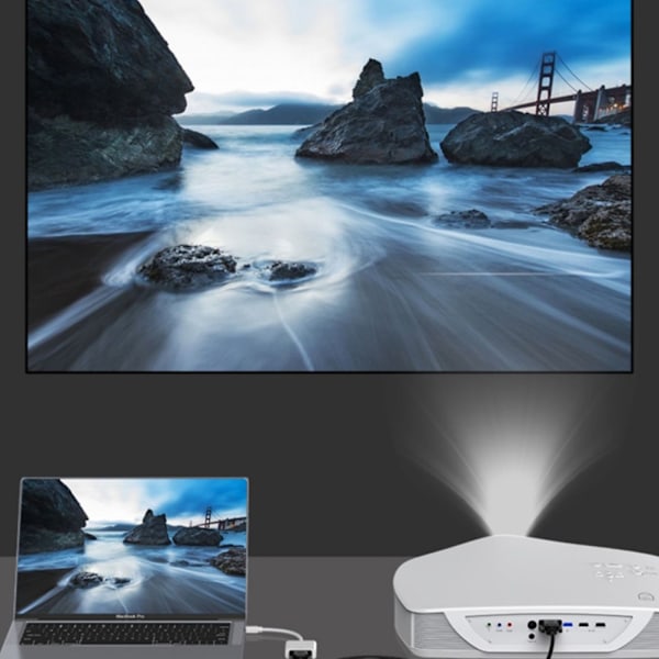Mini DisplayPort till VGA-adapterkabel DP till VGA-konverteringslinjestöd Mini DisplayPort v1.2