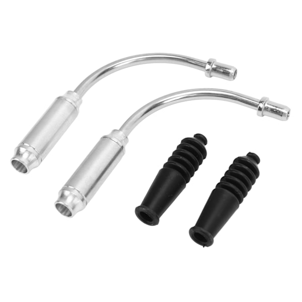Cykelbroms Noodle Cable Pipe Böjbar Friktionsreduktion Rostskyddad cykel Cykelbromsrör för mountainbikes landsvägscyklar BMX Silver