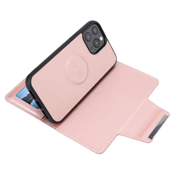 【NX】Compatible with iPhone 13 Pro Max - 2in1 Magnetic Case / Cover - Rose Gold 85