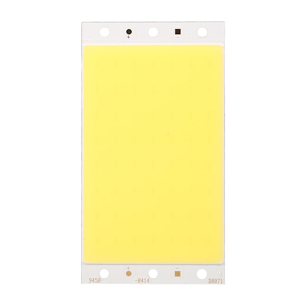 12V-14V 30W Superstærk COB LED Ultra Lys Lampe Bånd Bead Chip DIY 94*50MM Ren Hvid 6500K
