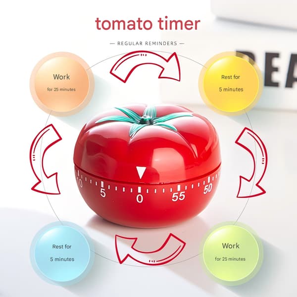2-pack kökstimer, 60 minuter, vi Large Tomato