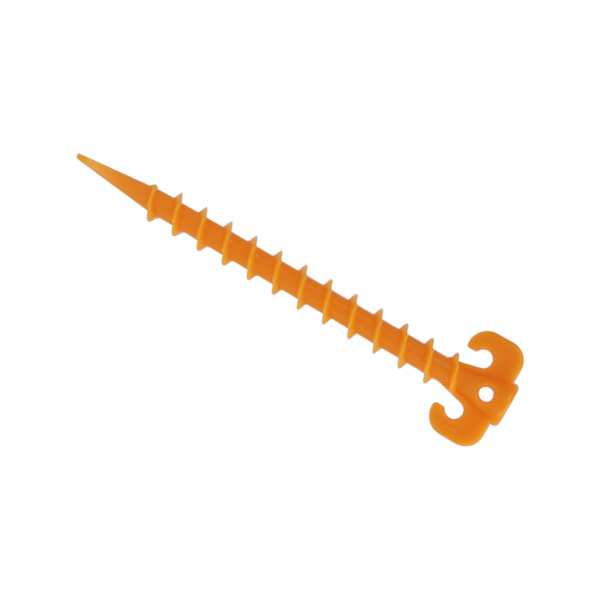 Tältpinnar för utomhuscamping, skruvspiralformade tältpinnar, 20 cm markpinnar, krokpinnar