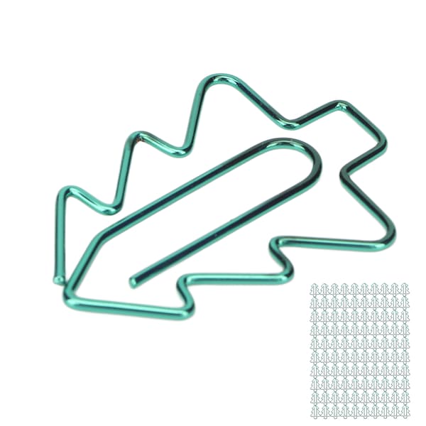 【NX】100 st gem söta unika trädformade galvaniseringsprocess lätta bärbara metallgem