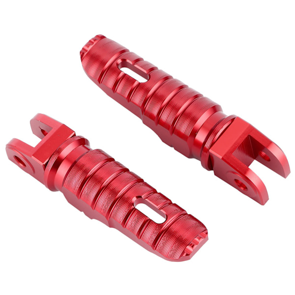 2 stk bakre fotpinnar Fotstøtte aluminiumlegering erstatning FP-256-sett for DUCATI 1098/1198Red