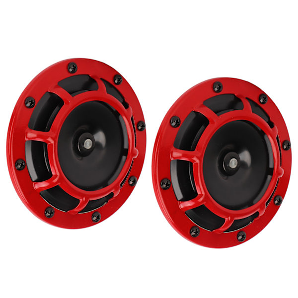 12V 115dB Elektrisk Bilhorn Super Tone Dobbelt Hornsett Universal for Lastebiler Bobiler Motorsykler UTVer ATV
