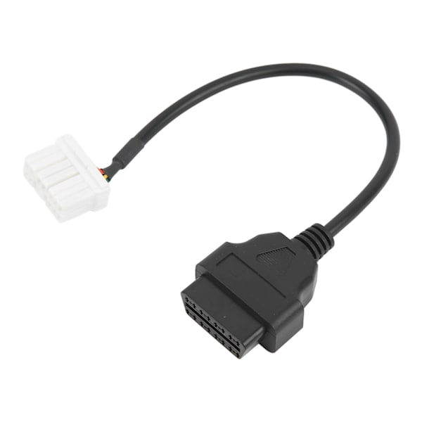 Byte av 12-stifts OBDII-hankontakt för diagnosomvandlare för Tesla Model S X 2012-2015