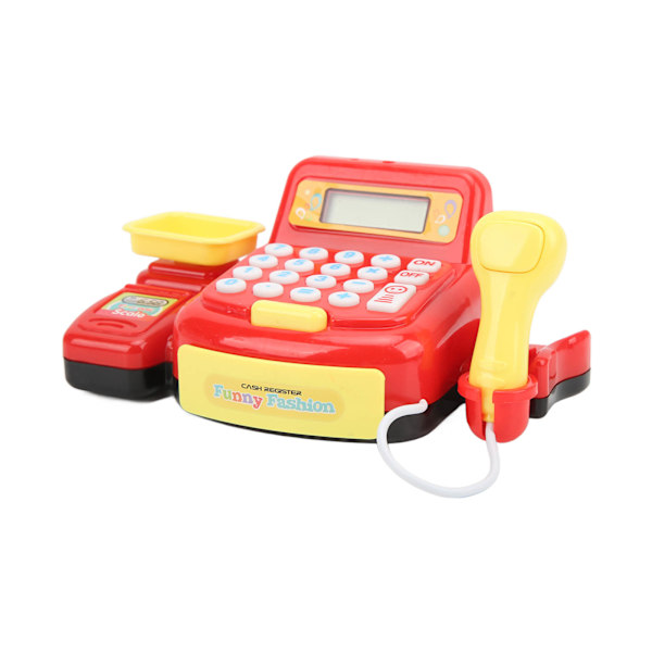 Barnens Mini Kassa Leksak Kassa Simulation Myntset för Barn över 3 År Gamla Födelsedagspresent