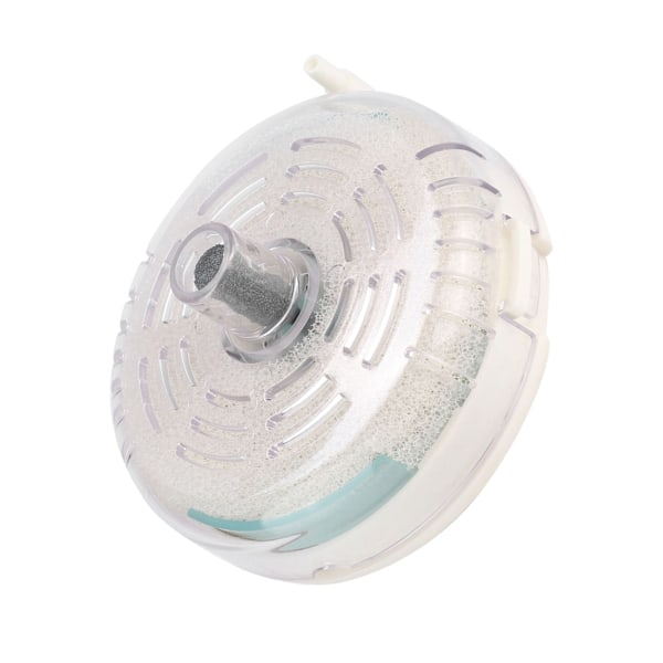 Ultratyndt rundt akvarium akvariefilter svampfilter vandfilter (S)