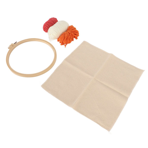 Punch Needle Starter Kit Delikat gør-det-selv-broderirammer og værktøjer til børn Voksne begyndere