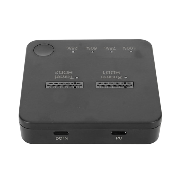 M.2 SSD Duplikator Dobbeltbugt 1 Gbps Højhastighed Offline Klon M.2 SATA SSD Dockningsstation til 2230 22242 2260 2280 22110