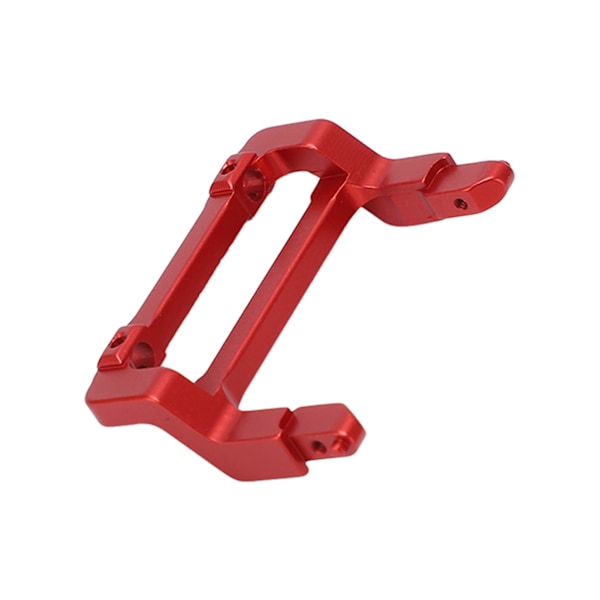 Aluminium främre stötfångarfäste RC bil för AXIAL SCX24 1/24 skala RC fordonsuppgradering Ersättning Röd
