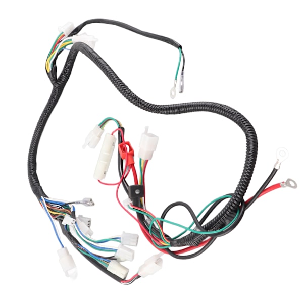 Motorns Kabelhärva CDI-enhet Solenoidkontakt för GY6 125cc 150cc 200cc 250cc Fyrfyrhjuling ATV Go Kart