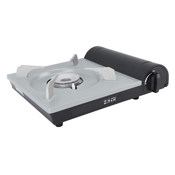 Bärbar Gasspis Aluminiumlegering Keramisk Tändning Magnetisk Ventil Bärbar Butan Spis Utomhus Fiske BBQ