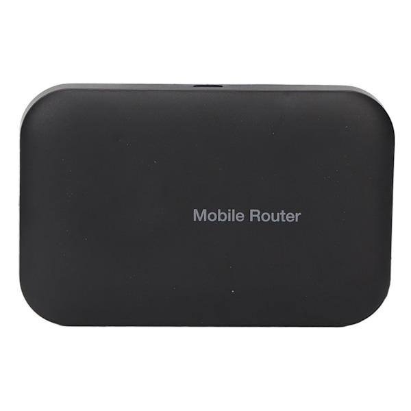 WiFi Hotspot 2000mAh Batteri Kompakt Bærbar Sort 4G SIM-kort Router til Hjemmekontor Rejser