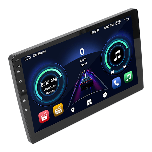 10 tuuman auton navigointi DVD CD-soitin äänenvastaanotin Bluetooth 5.0 Universaali Android 10.1 järjestelmälle