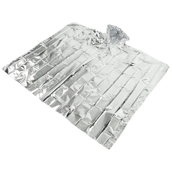 Nödsituationspåsar Vattentäta Vindtäta CPP Aluminiumfolie 0,012 mm Tjock Silverreflekterande Nödblanketter för Resor