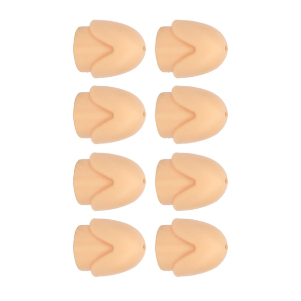 8 stk Tandpastahatte Funny Design Silikon Tandpastahatte Dispensere til Hjemmebad