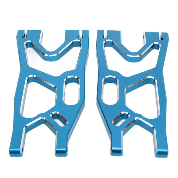 RC Främre Bakre Nedre Fjädringsarm Aluminiumlegering Ersättning Nedre Fjädringsarm Delar för Traxxas X MAXX 1/5 RC Bil Blå