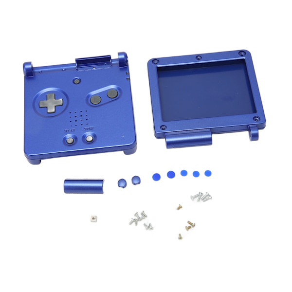 Spilkonsolskal til GBA SP Udskiftning Fuld Dele Husskal med Knapper til Gameboy Advance SP Blå